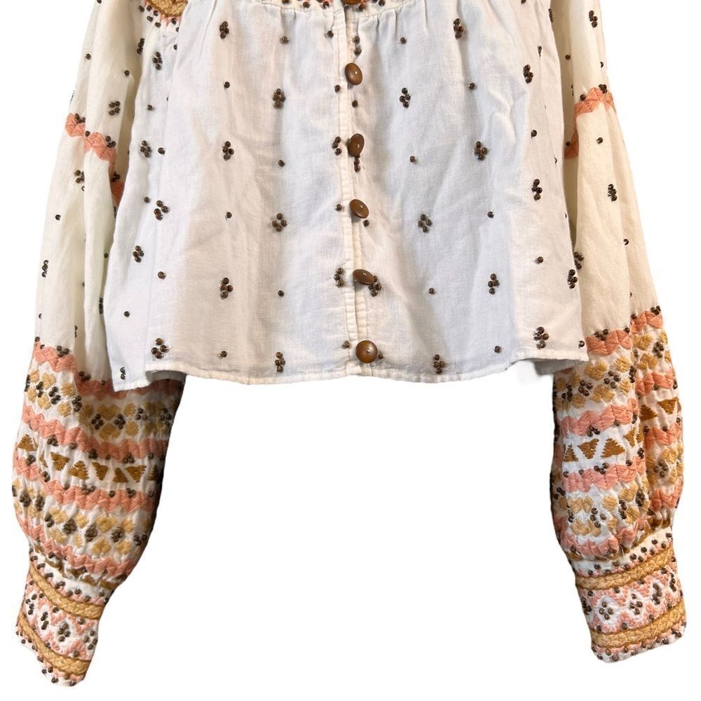Veronica Beard Fernanda Embroidered Cropped Jacket - Picture 3 of 13